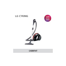 LG 싸이킹 진공청소기 C40RFHT 터보싸이클론/초간편 먼지통